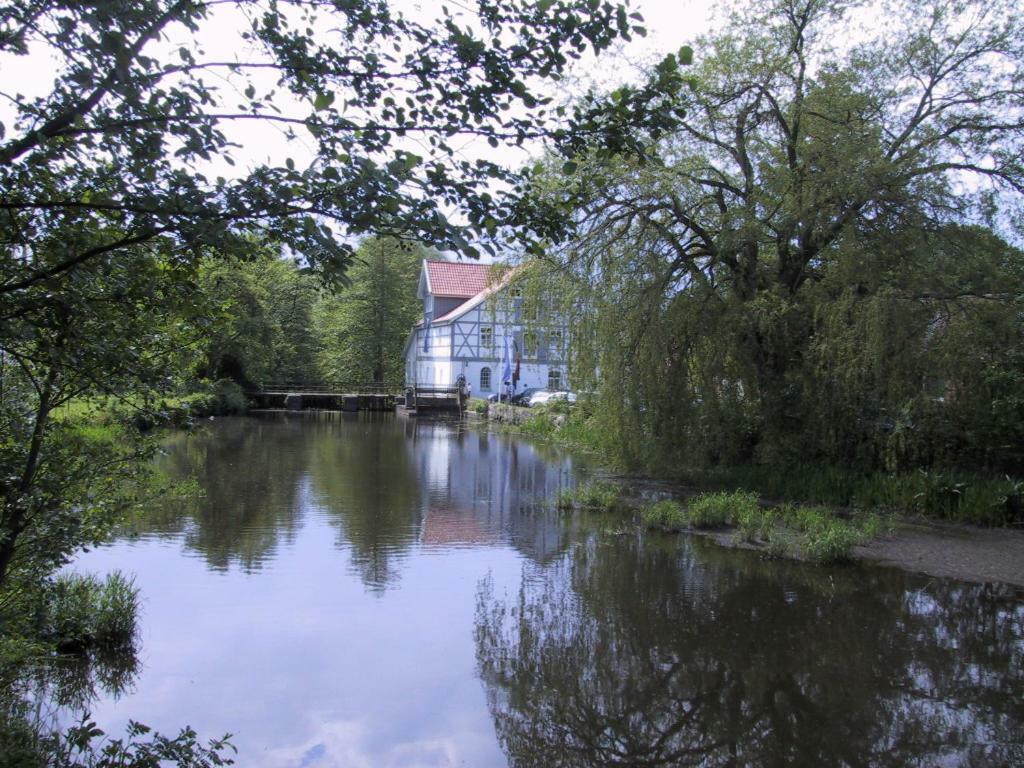 Wipperaublick In Der Oldenstaedter Wassermuehle Uelzen Buitenkant foto
